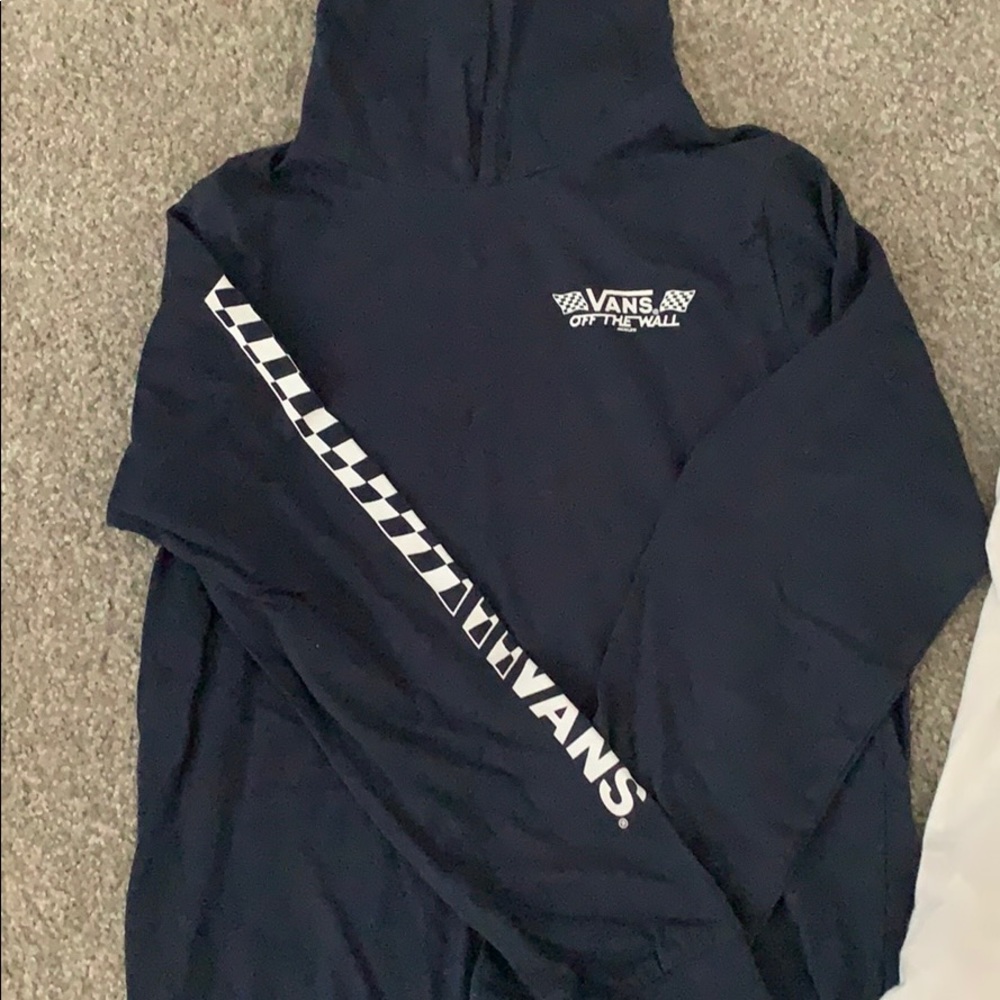2 Boys VANS long sleeve shirt- size Medium
